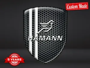 Hamann Doming Aufkleber Auto Robust Limitiert Universal